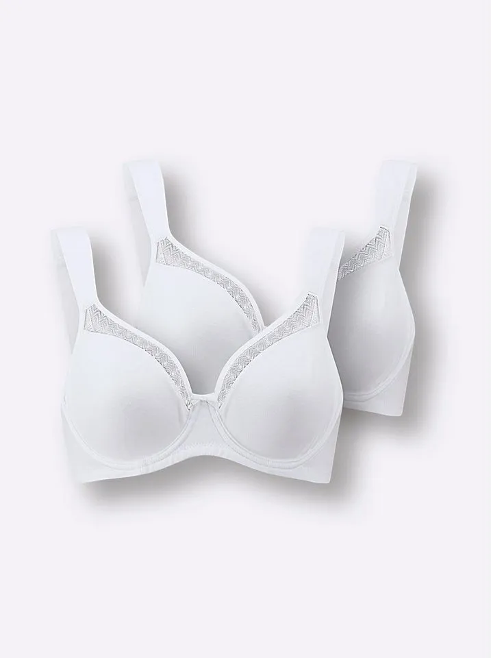 Witt Witt Bügel-BH Bügel-BH (2-tlg), Weiß, – Produktbild 4 von 5