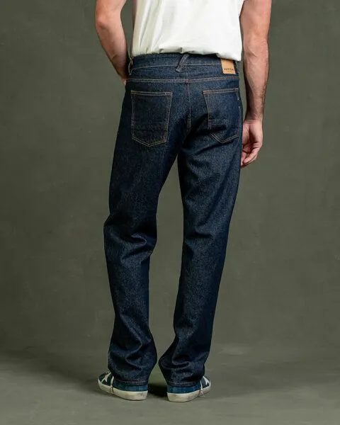 Kuyichi Kuyichi Herren Jeans LARRY Loose Fit aus recycelter Baumwolle, Rinse (blau), – Produktbild 6 von 6