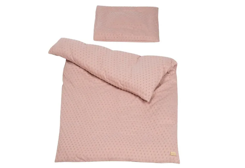 roba roba Kinderbettwäsche Lil Planet - BIO BAUMWOLLE - versch. Farben - weicher Stoff, aus Jersey, 2 teilig, 100 x135 cm, Bettwäsche Kinderbett & Babybett - Jungen & Mädchen, Rosa, – Produktbild 1 von 5