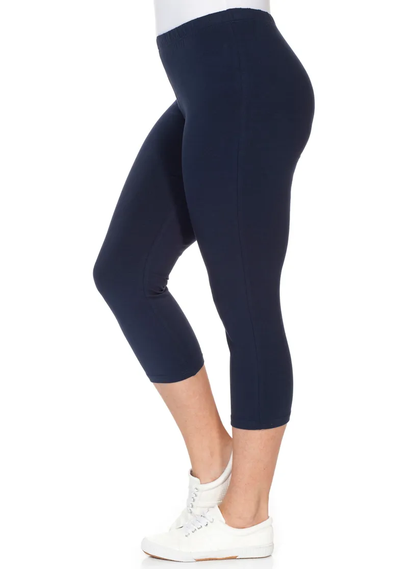 sheego Caprileggings, Marine, – Produktbild 1 von 2