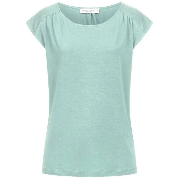 NATIVE SOULS NATIVE SOULS Lyocell Sleeveless Shirt Damen, Blue lagoon, – Produktbild 1 von 1