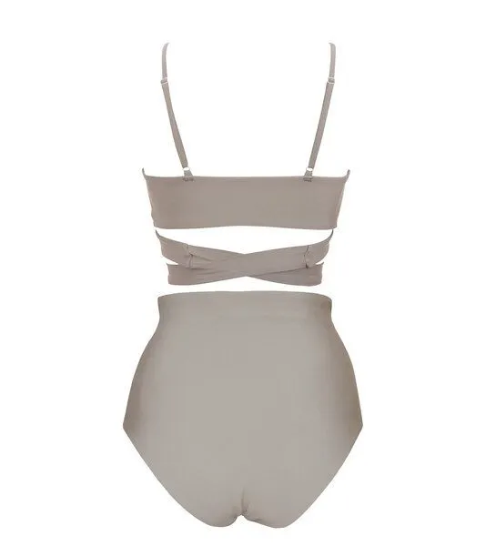 Anekdot Anekdot Bikini Set Lin Top + Core High Slip, Natural, – Produktbild 3 von 3