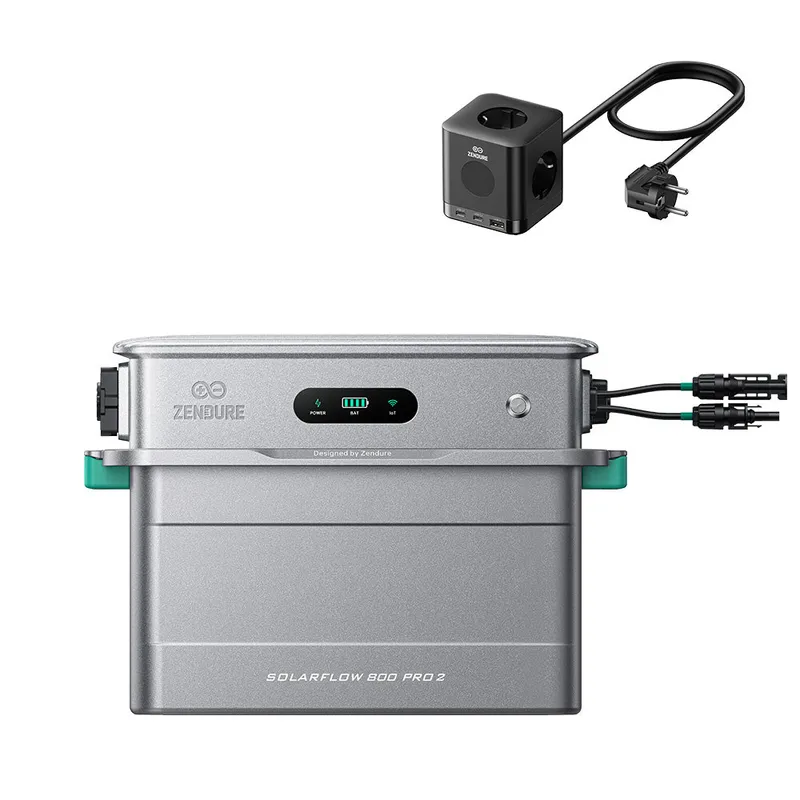 Zendure Deutschland Zendure Tragbare Powerstation | Robuste Mobile & Backup-Energie, SolarFlow 800 Pro 2 + Off-Grid-Steckdosenleiste / Ohne Panels – Produktbild 1 von 1