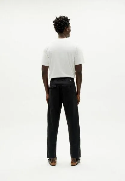 thinking mu thinking mu Light Pants Moero aus Bio-Baumwolle, Blau (navy), – Produktbild 8 von 8
