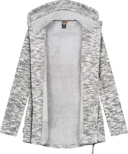 ragwear ragwear Longstrickjacke Leysha Melange Sportliche Kapuzenjacke in melierter Strick-Optik – Produktbild 1 von 1