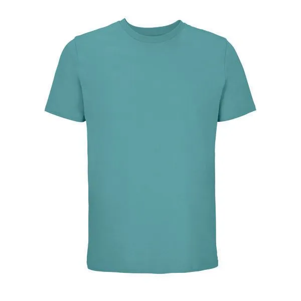 Sol's Sol's Unisex Bio Baumwolle in Umstellung T-Shirt Rundhals 27 verschiedene Farben, Blau (pool), – Produktbild 1 von 3