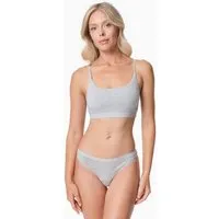 ORGANICATION ORGANICATION BELEEN | Bralette aus Bio-Baumwolle und TENCEL Modal, Grey melange, – Produktbild 1 von 1