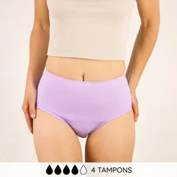 MYLILY MYLILY High Waist Flieder - Periodenunterwäsche aus Baumwolle – Produktbild 1 von 1