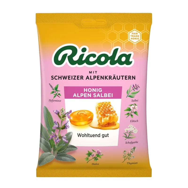 MARVECS GmbH - Marketing-Vertrieb-Consulting-Service MARVECS GmbH - Marketing-Vertrieb-Consulting-Service Ricola Honig Alpen Salbei 75 g Bonbons – Produktbild 1 von 1