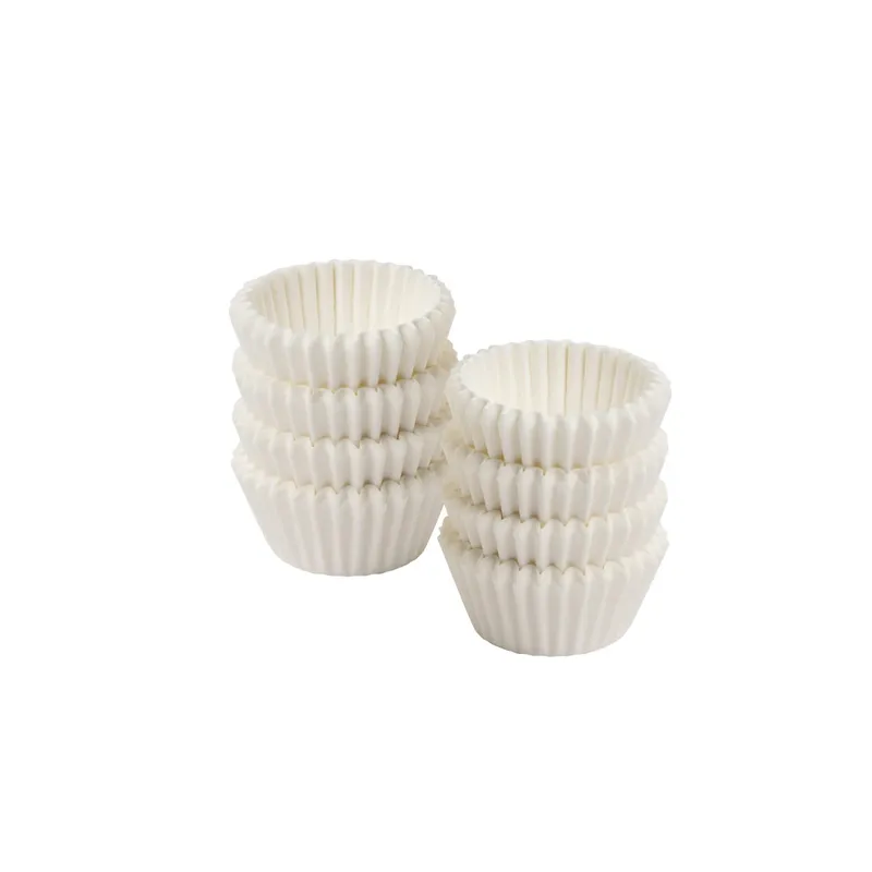 ZENKER Zenker Papier-Pralinenförmchen Ø2,5cm, weiss, 200 Stk. – Produktbild 1 von 2