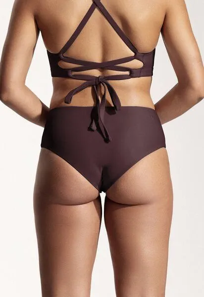 Oy Oy Surf Bikini Hose „Fugu“, Auberginenviolett, – Produktbild 4 von 4