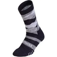 DillySocks DillySocks Sportsocken „Active Merino“, Schwarz,weiss,grau, – Produktbild 1 von 1