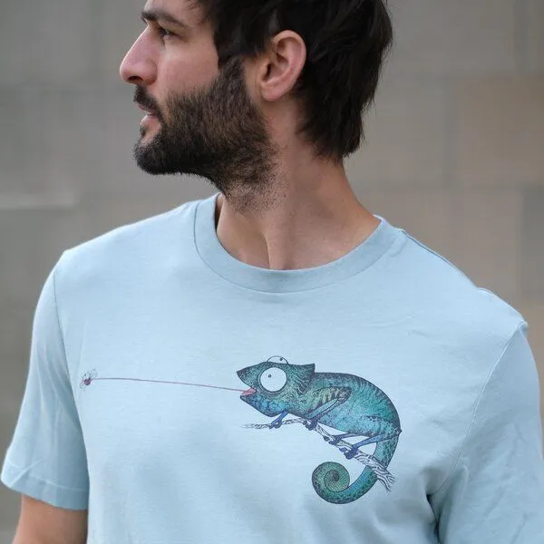 LIGARTI LIGARTI T-Shirt – Fliegenfänger, Altrosa, – Produktbild 4 von 4