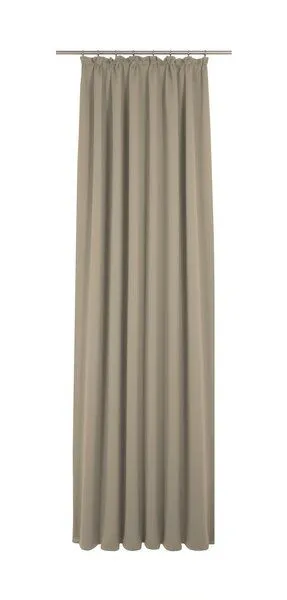Nature by Adam Nature by Adam Vorhang aus 100% Bio-Baumwolle - Made in Germany - Neveres, Taupe, – Produktbild 3 von 7
