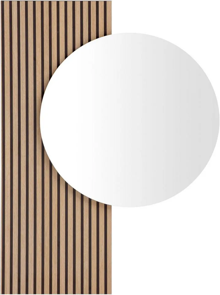 Schildmeyer Spiegel Loft, Spiegelelement, Made in Germany, B: 79 cm, Solide Verarbeitung - Dieses Produkt ist in Deutschland gefertigt, Braun, – Produktbild 2 von 4