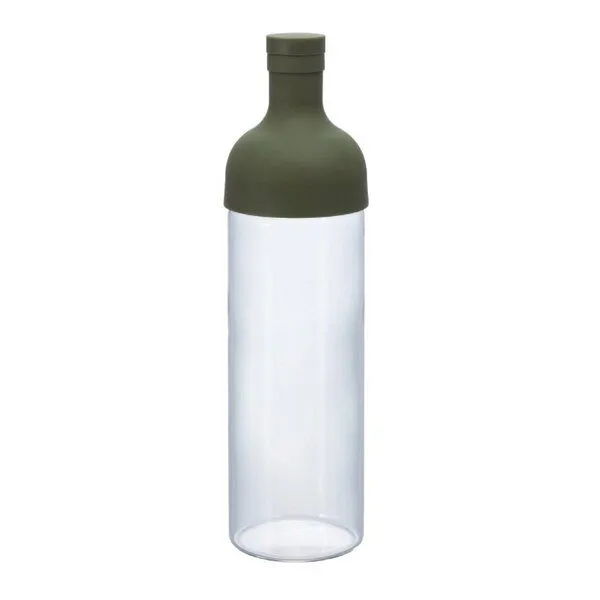 Hario Hario Coldbrew Eisteeflasche mit Filter 750ml, Olivegrün, – Produktbild 1 von 2