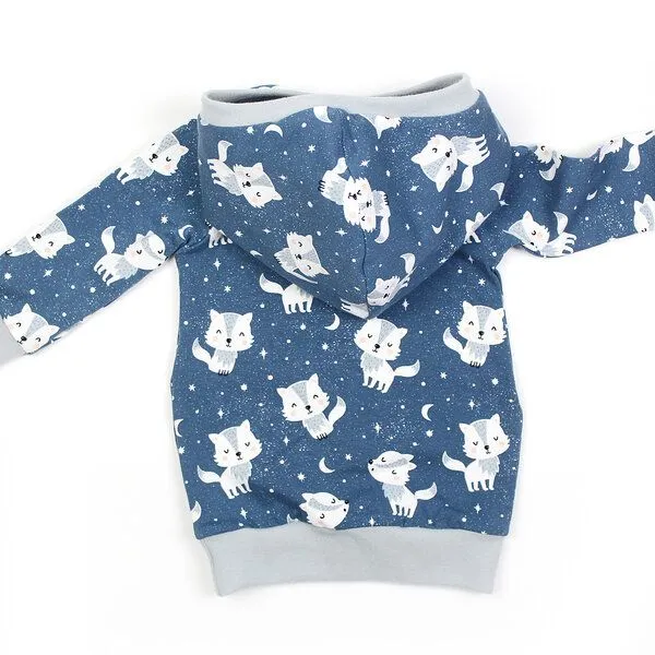 Sternchenwolke Sternchenwolke BIO Hoodie "Wölfchen" – Produktbild 3 von 4