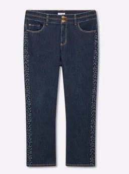 sheego Gerade Jeans dark blue – Produktbild 1 von 1