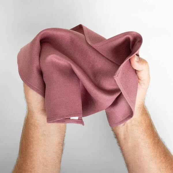nahtur-design nahtur-design Leinen Gästehandtücher, Flieder_06 (rosa), – Produktbild 1 von 3