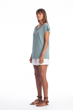 RAVENS VIEW IBIZA RAVENS VIEW IBIZA Damen vegan Top Arizona Chinois Grün – Produktbild 1 von 1