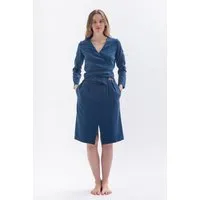 Studio Hertzberg Studio Hertzberg Rock mit Schlitz MII-TUU aus Tencel, Blau, – Produktbild 1 von 1