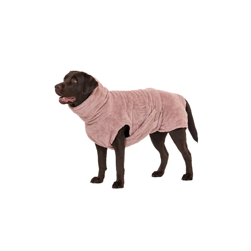 Lills Lills Lill's Hundebademantel "Pink Berry" 65 cm – Produktbild 1 von 2