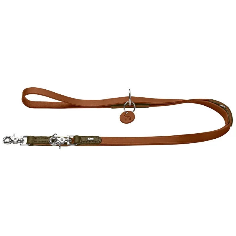 Dog Sport Dog Sport HUNTER verstellbare Hundeführleine lemvig cognac 1,5 cm, Cognac, – Produktbild 1 von 1