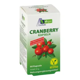 Cranberrry Vegan Kapseln 400 mg – Produktbild 1 von 1