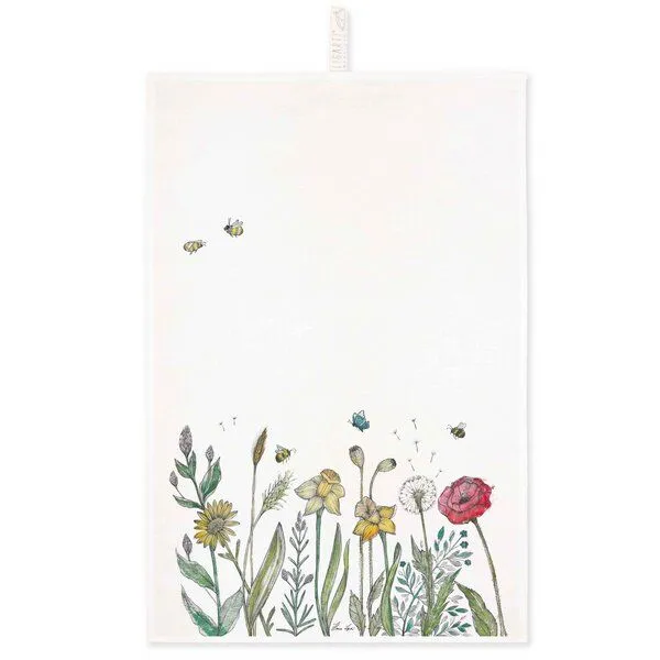 LIGARTI Geschirrtuch – Blumenwiese – LIGARTI Tiermanufaktur – Produktbild 1 von 4