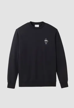 recolution Recolution Herren vegan Sweatshirt Tamarillo Moin Schwarz – Produktbild 1 von 1
