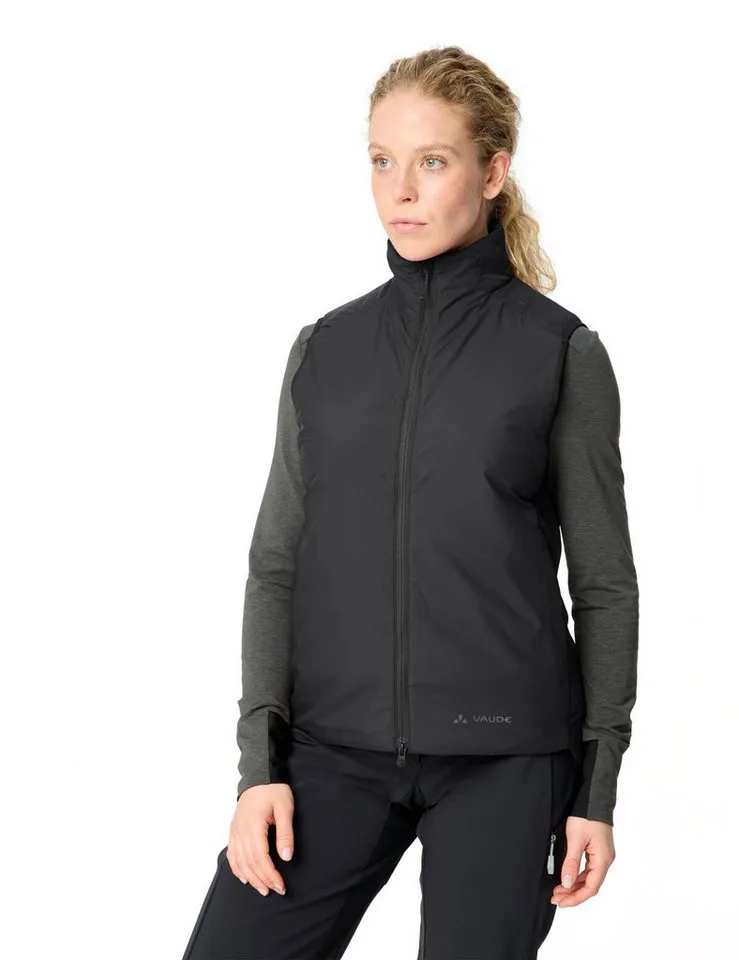 Vaude Vaude Funktionsweste WOMEN'S MOAB INSULATION LIGHT VEST mit PrimaLoft®-Isolierung, wind- und wasserabweisend, Schwarz, – Produktbild 1 von 5