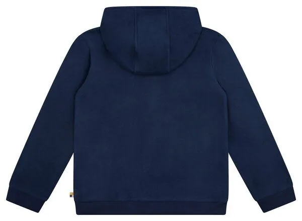 loud + proud loud + proud Kinder Jacke aus Baumwoll-Fleece, GOTS-zertifiziert, Ultramarine(blau), – Produktbild 2 von 3