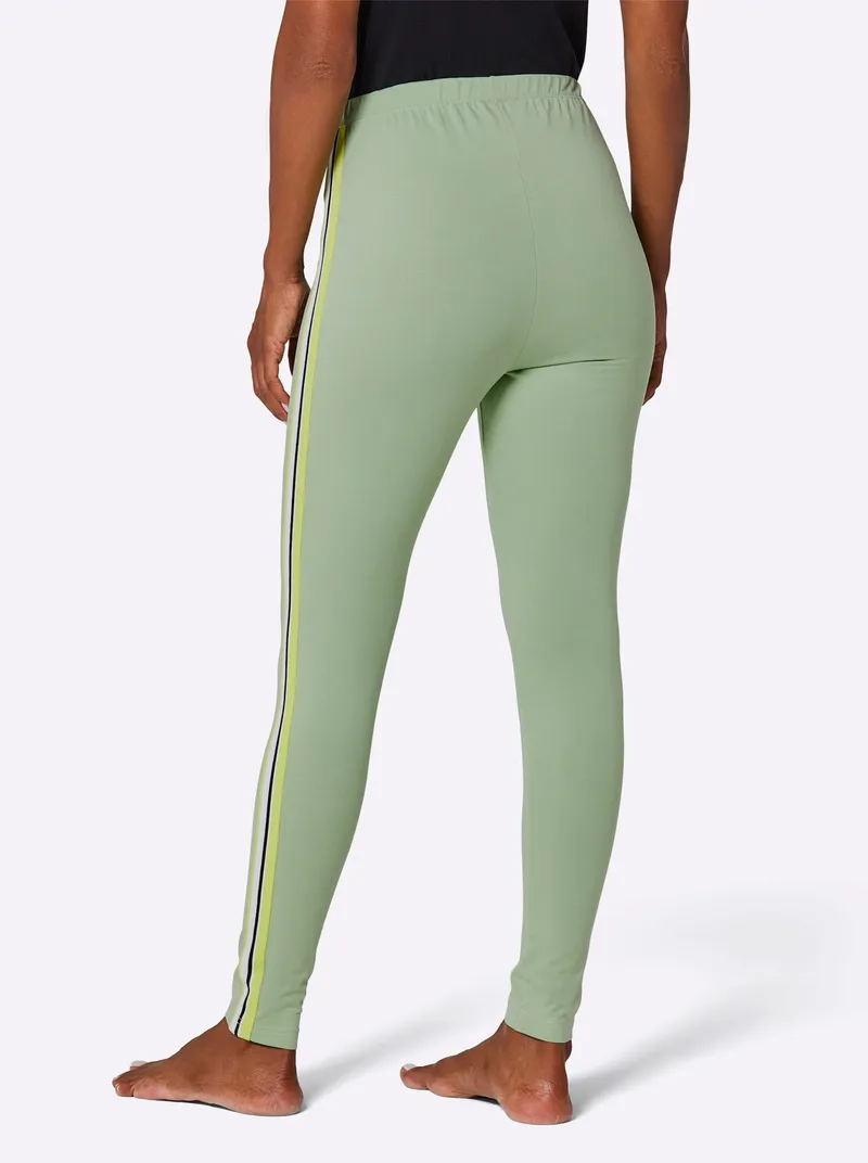 feel good Leggings eucalyptus, Eucalyptus, – Produktbild 3 von 3