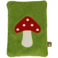 Pat und Patty Pat und Patty Wärmekissen "Pilz", Dinkelkörner ,Farbe: grüne Samt – Produktbild 1 von 1