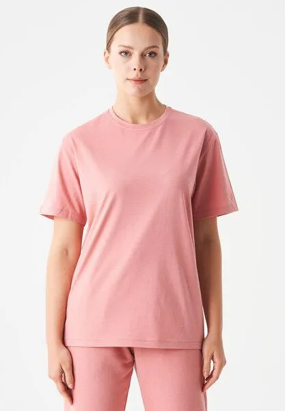 ORGANICATION ORGANICATION ESSENTIALS-TILLO-Unisex Basic T-Shirt aus Bio-Baumwolle, Blush, – Produktbild 1 von 4