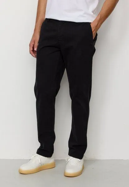 recolution Herren Chino aus Bio-Baumwoll Mix - KELP - recolution, Black (schwarz), – Produktbild 2 von 4