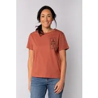 watapparel watapparel T-Shirt Frauen Tarot Justice, Heritage brown, – Produktbild 1 von 1