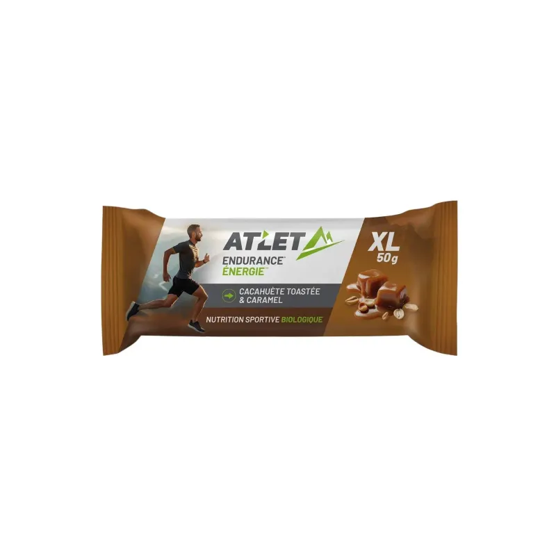 ATLET Nutrition Bio Energieriegel Karamell Erdnüsse geröstet ATLET Nutrition, Marron, – Produktbild 1 von 1