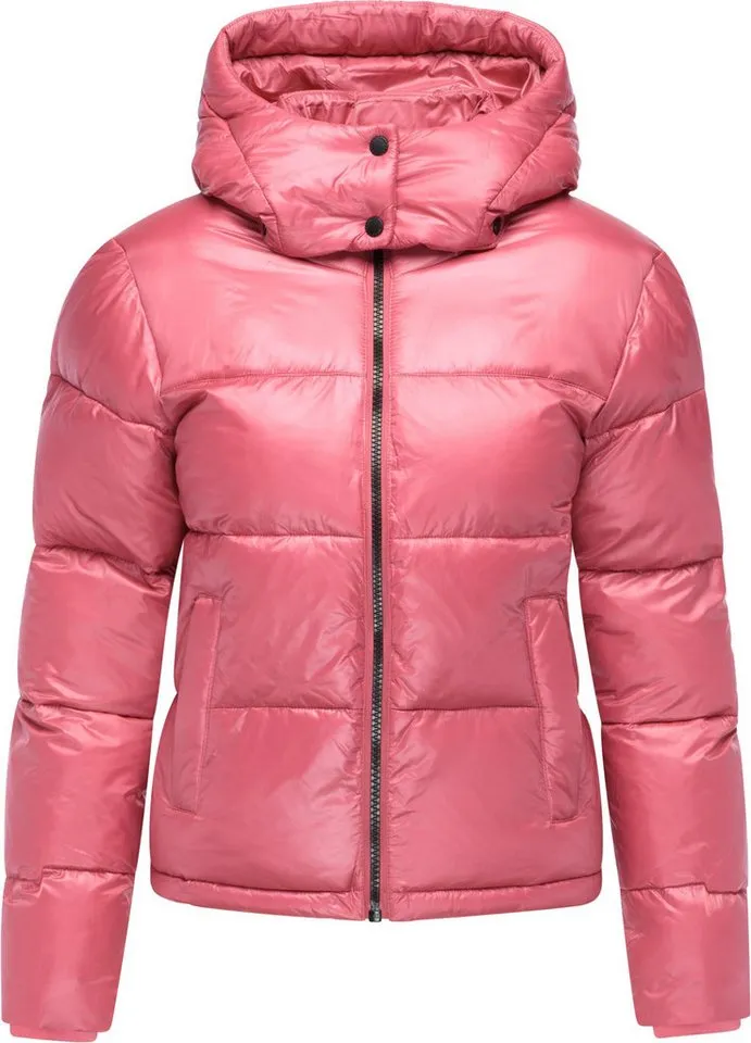 ragwear ragwear Steppjacke Roobie II Matt glänzende Damen Winterjacke mit Kapuze, Rosa, – Produktbild 2 von 5