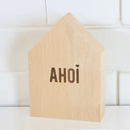 Bow & Hummingbird Bow & Hummingbird Großes Deko-Holzhäuschen Ahoi – Produktbild 1 von 1