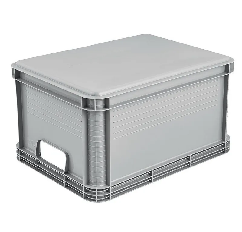Keeeper Keeeper Transportbox 'Robert' stapelbar, 40 x 30 x 22 cm, 20 l, Grau, – Produktbild 3 von 6
