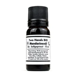 Two Hands BIO Two Hands BIO Mandarinenöl - Kaltgepresst - 10 ml – Produktbild 1 von 1