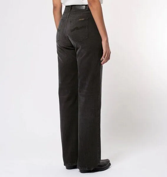 Nudie Jeans Nudie Jeans Wide Leg Jeans Clean Eileen, Blue, – Produktbild 4 von 4