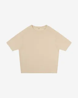 MATONA MATONA Damen vegan T-Shirt Strick Beige – Produktbild 1 von 1