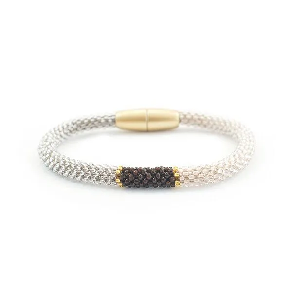 Sakiba Sakiba Armband Svelte Tricolor, Nude-schoko, – Produktbild 1 von 4
