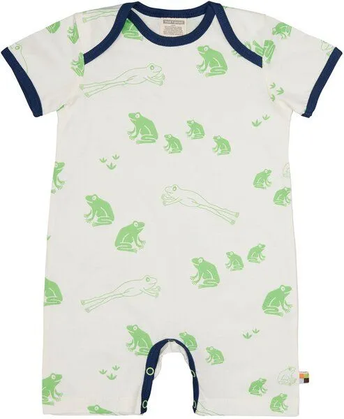 loud + proud loud + proud Babys & Kinder Spieler Druck, GOTS-zertifiziert, Opal(grün), – Produktbild 2 von 2