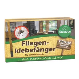 Silberkraft Silberkraft Silence Fliegenklebefänger: Klassischer Fliegenfänger mit einzigartiger Lockwirkung – Produktbild 1 von 1