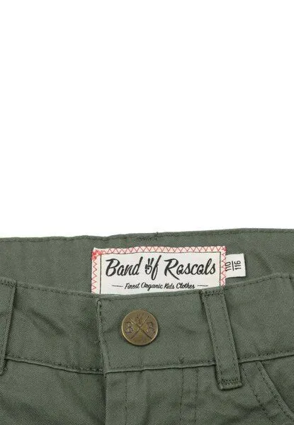 Band of Rascals Band of Rascals 5 Pocket Shorts, Olive, – Produktbild 3 von 3