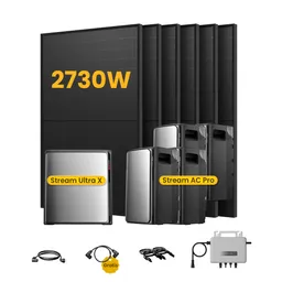 EcoFlow EcoFlow Stream Ultra X, Solaranlage mit Speicher, mit 6 x 455W Bifazialen Solarmodulen, by Powerness - Stream Ultra X + 4 x Stream AC Pro | 11520Wh / ohne Zubehör / Selbstabholung – Produktbild 1 von 1