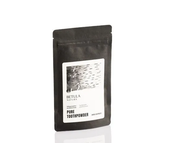 BETULA NATURA BETULA NATURA Zahnpulver pur - mit Birkenrinde und Seifenkraut - Nachfüllpack – Produktbild 1 von 1